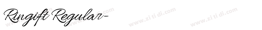 Ringift Regular字体转换 Ringift Regular字体转换